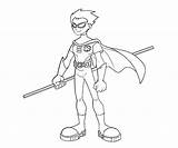 Coloring Titans Teen Robin Pages Go Drawing Titan Printable Coloring4free Flash Girl Batman Raven Kids Team Kid Outline Lego Stick sketch template