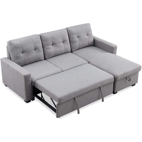reversible sectional sofa bed sleeper bed l shape corner