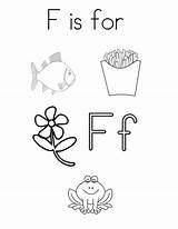 Coloring Pages Letter Color Alphabet Words Flower Kids Printable Ff Print Noodle Board Twistynoodle Twisty Letters Tracing Choose Halloween Starts sketch template