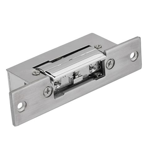 mgaxyff electromagnetic locksadjustable narrow type electric strike door lock double unlock