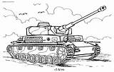 Tank Coloring Drawings 2332 77kb sketch template