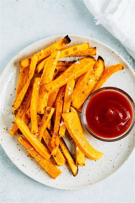 Golden Baked Jicama Fries {vegan} Eating Bird Food