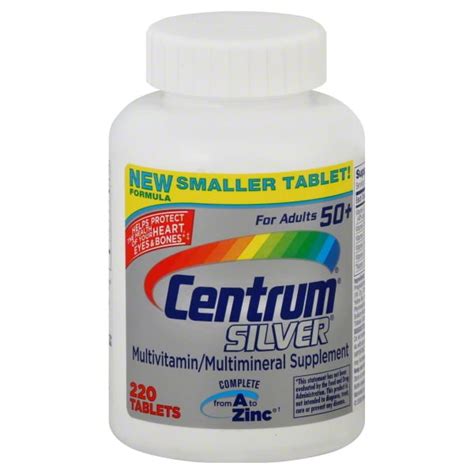 centrum silver adult  multivitamin tablets  ct walmartcom