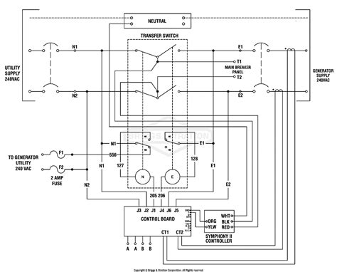 wiring diagram   generator transfer switch wiring draw