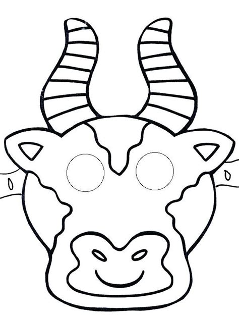 lion mask coloring page   goodimgco