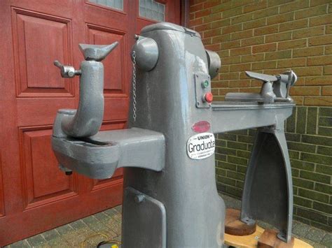 harrison graduate wood lathe vintage machinery wood