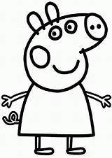 Pig Peppa Coloring Pages George Sheets Colouring Pepa Procoloring Template Printables sketch template