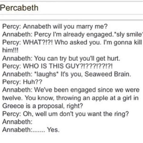 Percy Jackson Proposal Tumblr