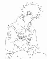 Naruto Coloring Sasuke Pages Kakashi Hatake Lineart Anime Tails Shippuden Nine Gates Synyster A7x Sage Color Manga Print Getdrawings Deviantart sketch template