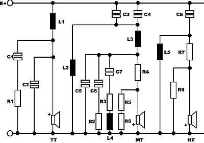 schaltplan frequenzweiche wiring diagram
