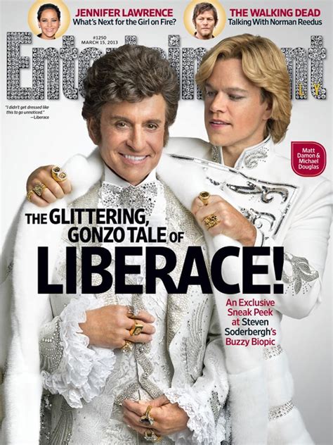 Michael Douglas And Matt Damon Unveil Look As Liberace And Lover From