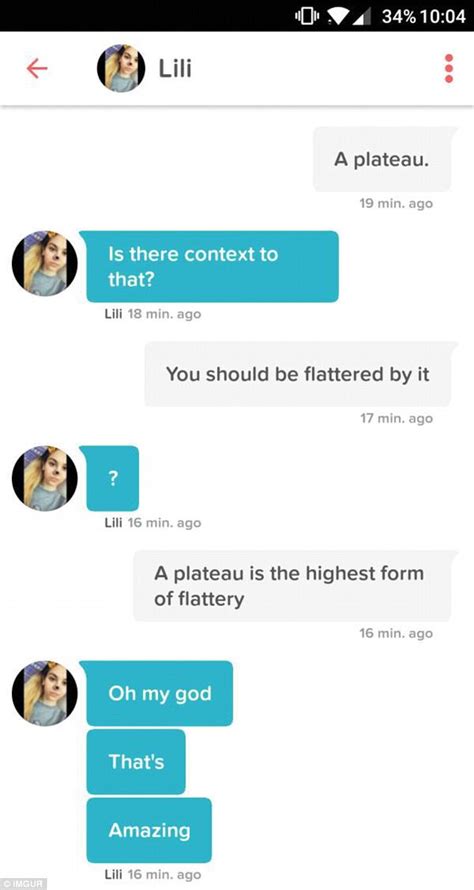 the very cheesy pick up lines used on tinder daily mail