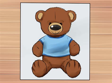 ways  draw  teddy bear wikihow