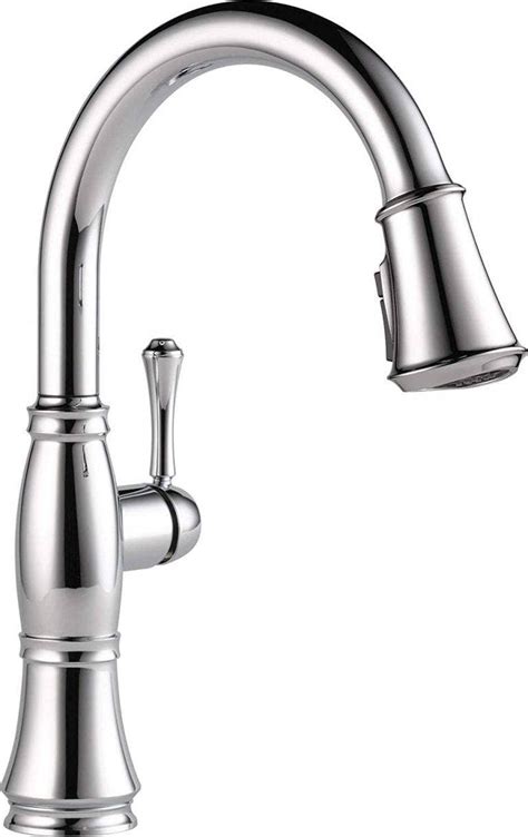 delta faucet cassidy single handle kitchen sink faucet