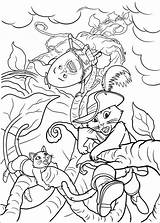 Puss Boots Coloring Pages Boot Disney sketch template