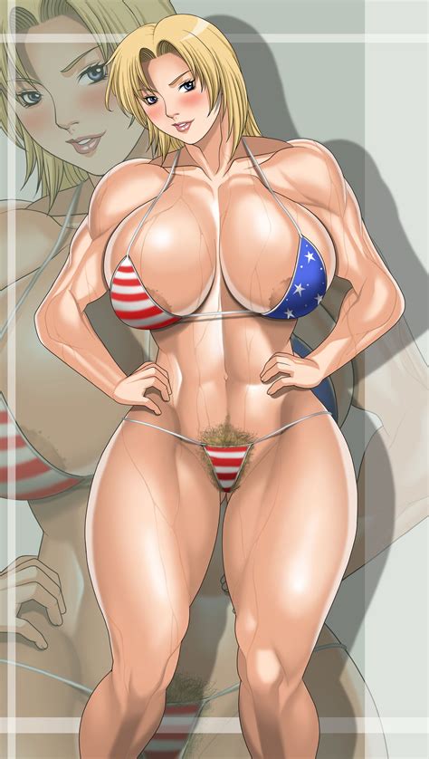 rule 34 abs america american flag bikini american flag swimsuit areola slip bikini blonde hair