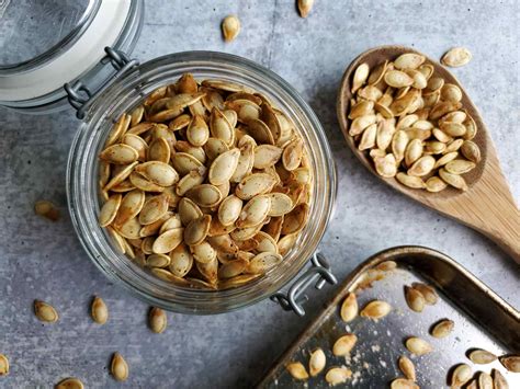 crunchy soaked roasted pumpkin seeds recipe homestead  chill