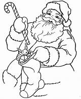 Santa Coloring Pages sketch template