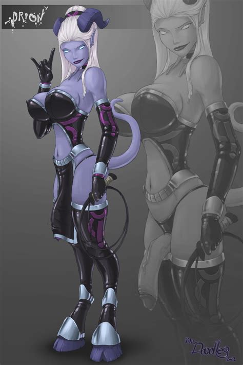 lustsinclair futa art draenei pin 38666439