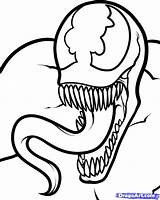 Drawing Coloring Easy Pages Marvel Venom Drawings Carnage Bff Mouth Cartoon Spiderman Draw Clipart Characters Clipartmag Comments Step Library Getdrawings sketch template