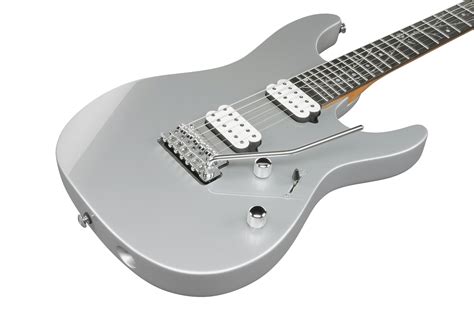 ibanez tod tim henson signature electric guitar  silver andertons