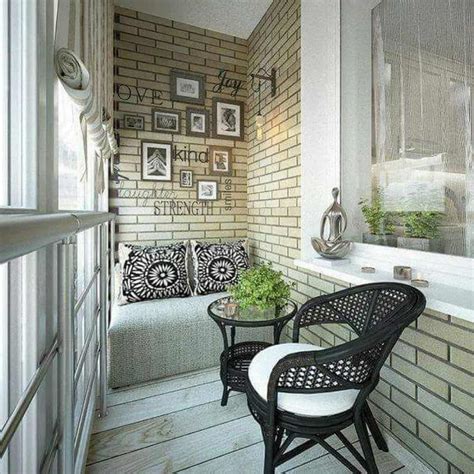 cozy  stylish small balcony design ideas