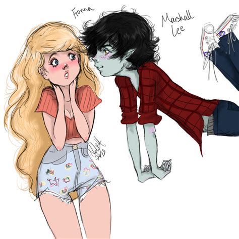 Fionna And Marshall Lee By Panic Its Nikki On Deviantart