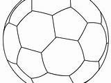 Coloring Soccer Ball Pages Getcolorings Getdrawings sketch template