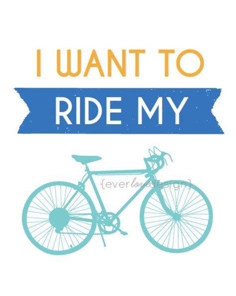 Items Similar To I Want To Ride My Bicycle Song Lyrics 8 X 10