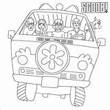 Scooby Doo Scoob Cinemark Machine sketch template