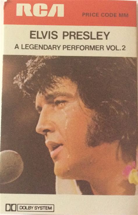 elvis presley elvis a legendary performer vol 2 cassette discogs