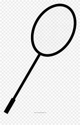 Racket Coloring Clipart Pinclipart sketch template