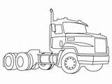 Coloriage Camions sketch template