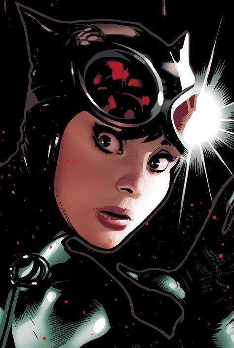 replica catwoman cowl and goggles artwork cómics comic style e personajes comic