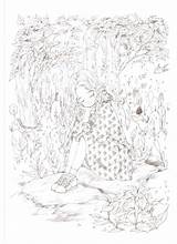 Coloring Forest Girl Book Aeppol Pages Visit Colouring Korean sketch template