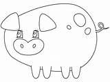 Schwein Ausmalbild Ausdrucken Malvorlagen Drucken sketch template