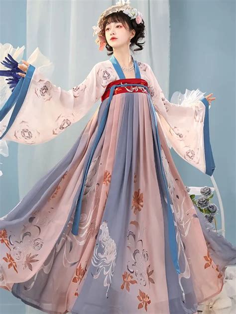 tang dynasty women s clothing hanfu qixiong ruqun dress fashion hanfu