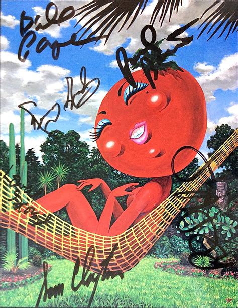 feat full band signed  concert poster  lowell george
