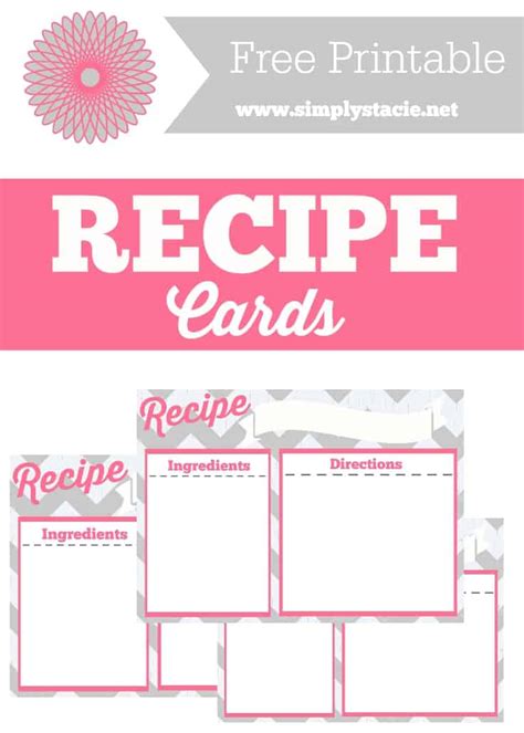 recipe card printable simply stacie