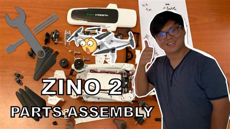 hubsan zino  parts assembly youtube