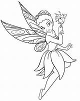 Coloring Pages Periwinkle Fairy Disney Print sketch template