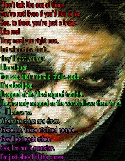 joker dark knight rises quotes quotesgram