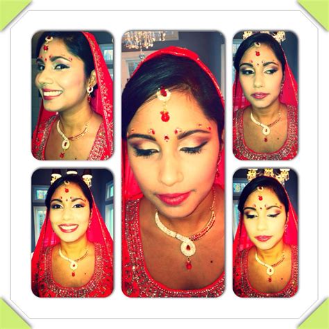 Guyanese Trinidad Indian Bride Beauty Services Indian Bride Guyanese