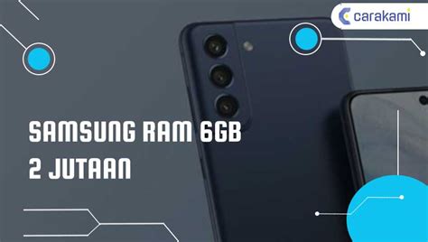 rekomendasi samsung ram gb harga  jutaan terbaik