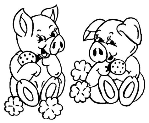 lovely pig coloring page  printable coloring pages  kids