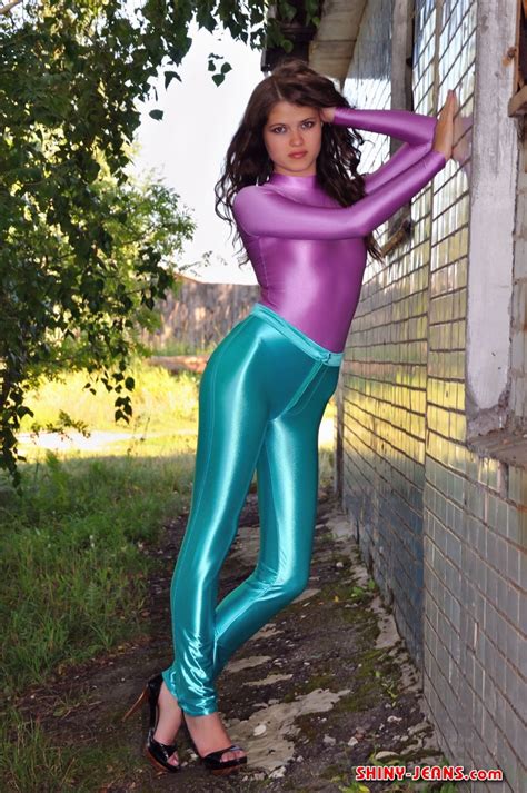 Crazy Disco Pants With Spandex Top Outfit Fancy Pants