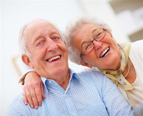 older couple laughing soni dental