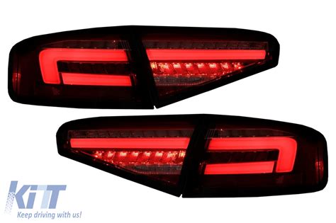 led taillights suitable  audi     limousine red white