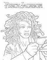 Percy Medusa Educativeprintable Hellokids sketch template