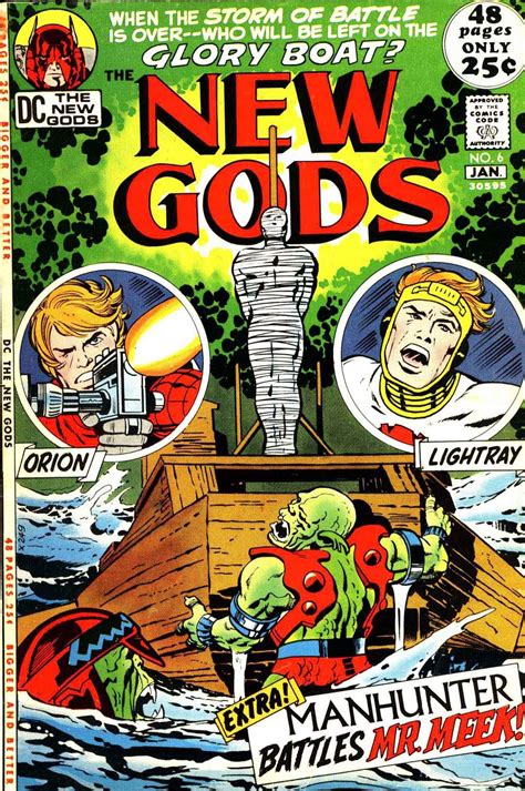 New Gods 6 Jack Kirby Art Cover And Reprints Pencil Ink
